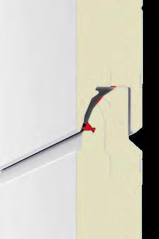 Στάνταρ έκδοση με άριστη θερμομόνωση Τιμή U των πάνελ: 0,33 W/ (m² K) Τιμή U της πόρτας*: 1,0 W/ (m² K) έως 30 % καλύτερη θερμομόνωση σε σύγκριση με μια σπαστή γκαραζόπορτα LPU 42 θερμικά
