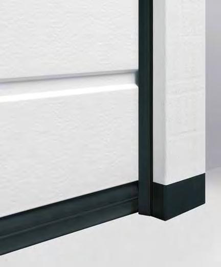 6 7 Βέλτιστη μακροχρόνια προστασία Αποκλειστική εσωτερική όψη πόρτας Αποκλειστικά στην Hörmann Η ανθεκτική πλαστική