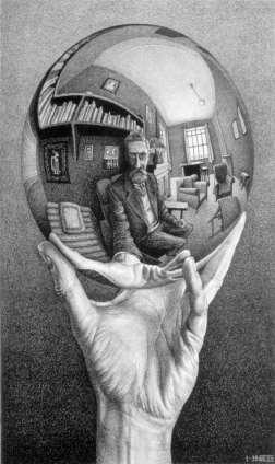 ESCHER ΒΙΟΓΡΑΦΙΑ Ο M.C Escher γεννήθηκε το 1898 και πέθανε το 1972 στην Ολλανδία.
