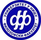 УНИВЕРЗИТЕТ У НИШУ ФИЛОЗОФСКИ ФАКУЛТЕТ Снежана В.