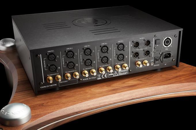 filter: Gold Note Lucca AC distributor Other: Gold Note Lucca power chord PA-1175 Stereo Power Amplifier 2 x 175 Watt / 8 Ω.