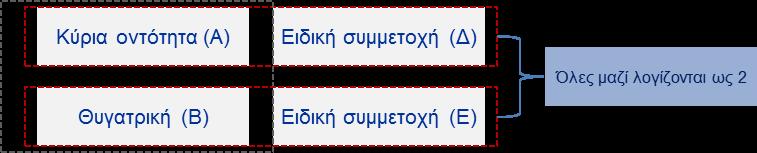 Εάν ο διοριζόμενος δεν κατέχει θέση μέλους διοικητικού οργάνου στην οντότητα Α, εξακολουθεί να εφαρμόζεται ο προαναφερθείς προνομιακός υπολογισμός όσον αφορά τις ειδικές συμμετοχές.