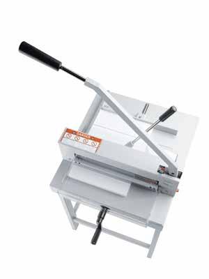 200 φύλλων 80gsm, χειροκίνητο οδηγό ακριβείας για το γώνιασμα των φύλλων, Sollingen