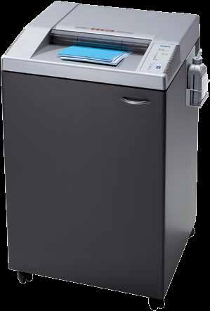 80gsm Επίπεδο ασφαλείας : 4 Κάδος : 50lt Ροδάκια μεταφοράς Safety Flap Kοπή Credit Cards &