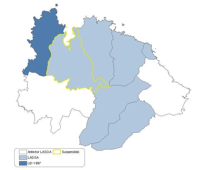 4.1 Planeamento vixente 4.1.1 Figuras de planeamento vixentes Na área funcional contabilízanse 9 termos municipais, cada un coa súa propia figura de planeamento.