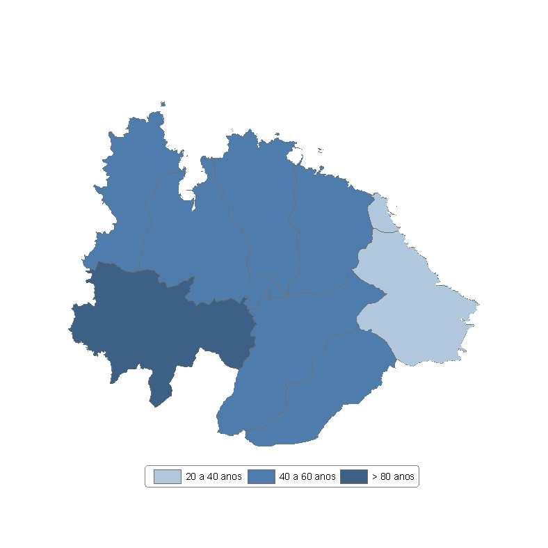 As vivendas baleiras amosan unha clara perspectiva do territorio por canto son as vivendas susceptibles de entrar no mercado sempre e cando o seu estado non sexa de deterioro.