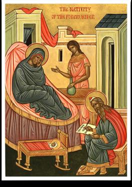 ANNUNCIATION GREEK ORTHODOX CATHEDRAL OF NEW ENGLAND WEEKLY BULLETIN 24 June 2018 The Nativity of the Honorable and Glorious Prophet, Forerunner, and Baptist John Tὸ Γενέθλιον τοῦ Tιμίου καὶ Ἐνδόξου