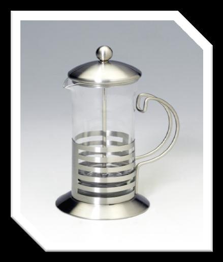 22-7160 Καφετιέρα με έμβολο 600 ml 24 7,40