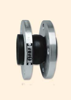 50/16 FF250 kompenzator gumeni 00/16 Primena: Postavljaju se u blizini elemenata cevovoda koji proizvode vibracije (poput pumpi) kako bi apsorbovali vibracije i zaštitili sistem.