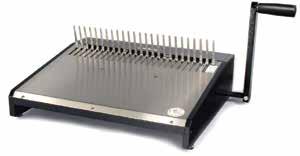 ΧΤΕΝΕΣ ΠΛΑΣΤΙΚΩΝ ΣΠΙΡΑΛ COMB OPENER Οικονομικό μηχάνημα τοποθέτησης πλαστικών σπιράλ, για όλα τα μεγέθη έως και 52mm,