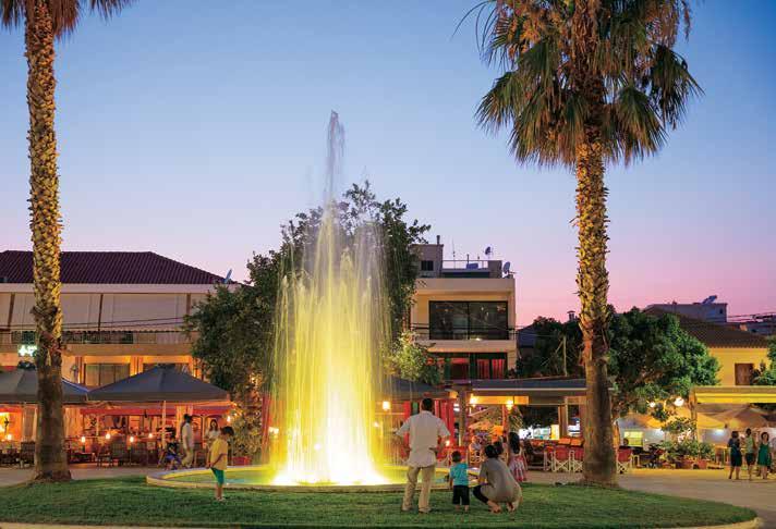 από μία ομαλή και σφύζουσα καθημερινότητα, χωρίς τα άγχη και τις υπερβολές της Αθήνας, βοηθούμενη από μια εξαιρετική ρυμοτομία στους δρόμους, τόσο καλοδεχούμενη, που θα είναι πραγματικά δύσκολο να