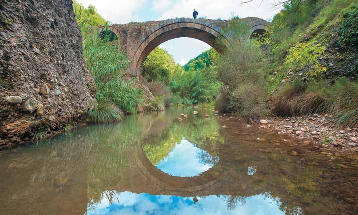 the natural disasters and the earthquakes have all played their role in the destruction of the rest, may be more humble but equally beautiful, stone bridges.