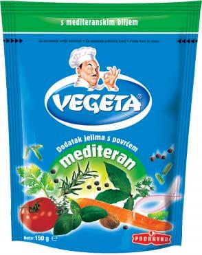 zemlja. U kuhinje ljubitelja mediteranskog naëina prehrane unosi prepoznatljivu mediteransku aromu i omoguêava kreiranje vrhunskih okusa.