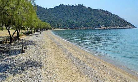 από το λιμάνι, μέχρι να φτάσουμε στο χώρο της Κατασκήνωσης.