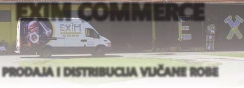 200m 2 sa minimum 800 tona robe i 17 stalno zaposlenih radnika u svakom trenutku garantuje dobru snabdeve- nost, brzu isporuku i siguran spoj.