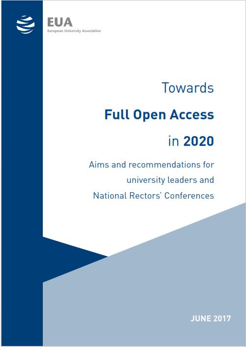 EUA aims & recommendations (on OA) For university leaders and National Rector s Conferences Ένα ανοικτό σύστημα ανταλλαγής ακαδημαϊκής γνώσης πρέπει να εγγυάται: Την ποιότητα των peer reviews και την