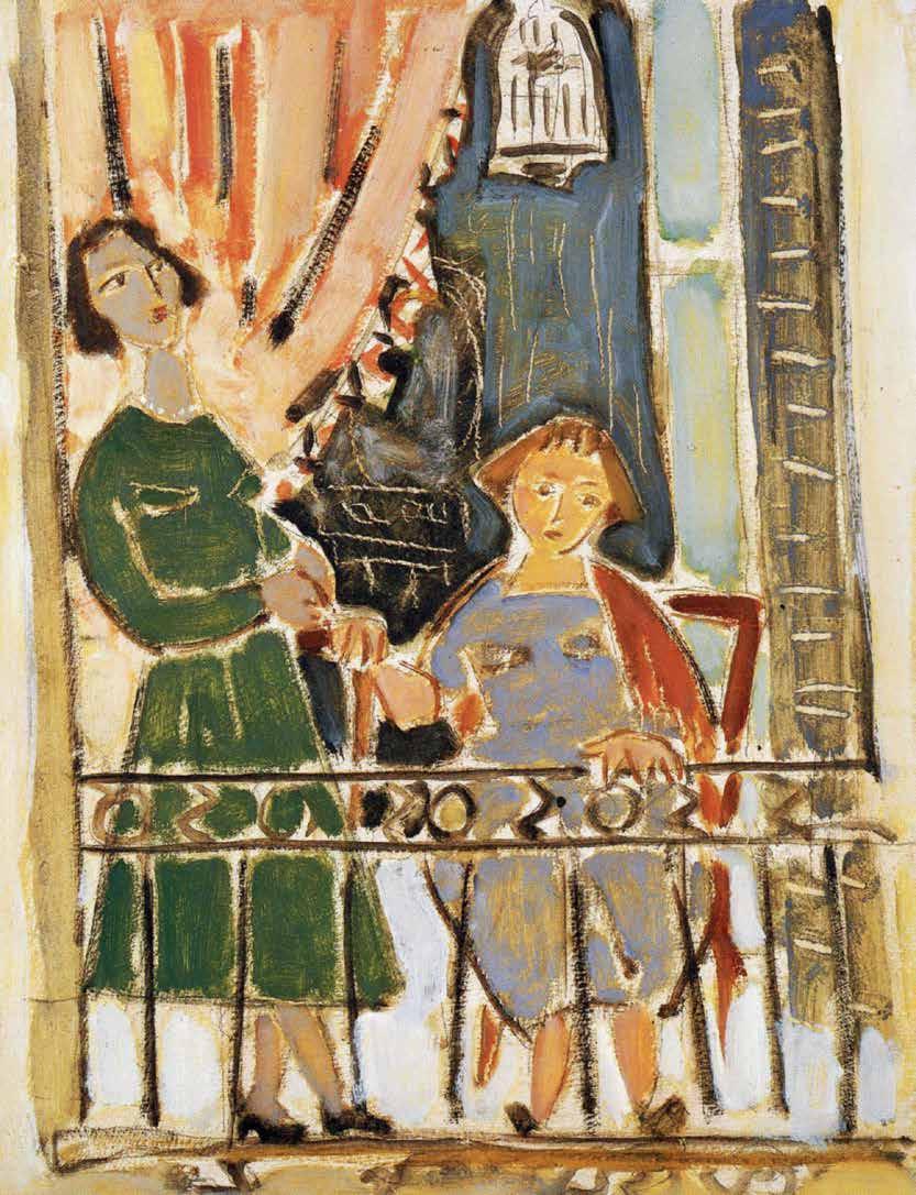 Απόγευμα στο χωριό, 1952