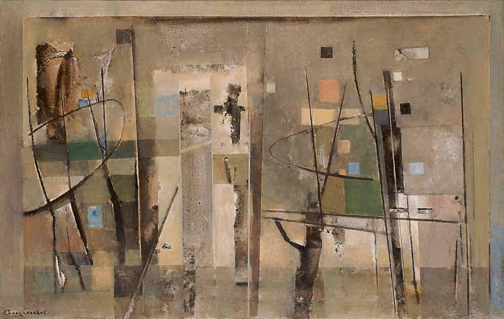 Δάσος, 1958 Λάδι σε