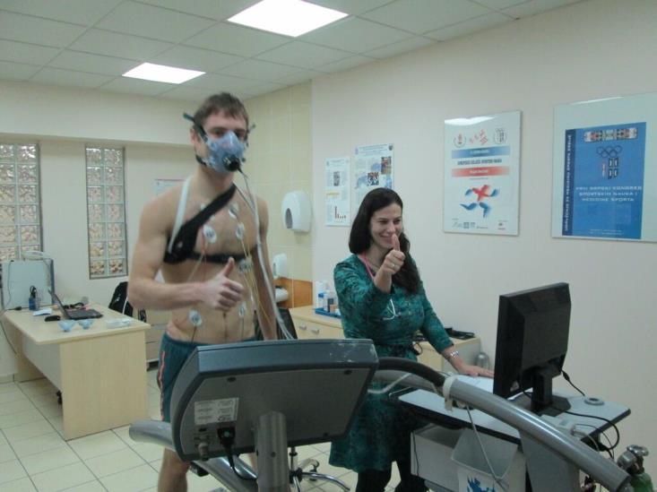 Probiotik je učinio da trening manje trpi Ergospirometrijska i antropometrijska ispitivanja nisu pokazala značajnu promenu aerobnog kapaciteta Probiotik nije značajno