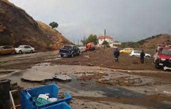 Διοικήσεις Πυροσβεστικών Υπηρεσιών Ανατολικής Μακεδονίας και Θράκης και Κεντρικής Μακεδονίας. Συνολικά στην ευρύτερη περιοχή της νήσου επιχείρησαν 81 πυροσβεστικοί υπάλληλοι με 19 οχήματα.