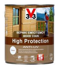 Για Ευρωπαϊκά και εξωτικά ξύλα Υψηλή προστασία από τις δυσμενείς καιρικές συνθήκες Με φίλτρο Anti - UV Αδιαβροχοποιεί το ξύλο Επιτρέπει τη διαπνοή του ξύλου Εύκολη συντήρηση Απόδοση: 11-12 m 2 /l