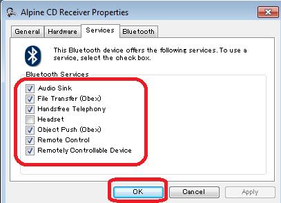 Κάντε δεξί κλικ στη συσκευή ε όνο α "Alpine CD Receiver" και ε ιλέξτε "Ιδιότητες"(σχ.