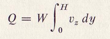 Flow in the y-z