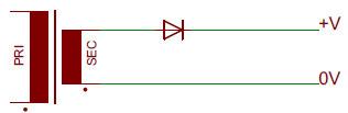 10 2.1.1.2 Usmerňovacie diódy Usmerňovacia dióda je tvorená jedným prechodom PN. Tento prechod je typickým tým, že je priepustný pre elektrický prúd iba v jednom smere.