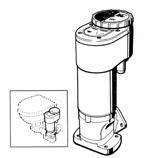 wc regular 24V 5,4kg 7,3kg TIHI ELEKTRIČNI WC JABSCO (SERIJA 37245) Tihi električni WC sa školjkom od bijelog porculana i macerator pumpom. Dolazi sa PAR- MAX 4 pumpom za ispiranje.