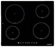 Χειριστήριο: με αισθητήρες αφής Χωρίς πλαίσιο 4 ζώνες μαγειρέματος High Light: 1 (Ø 210mm) 2.100 W, 1 (Ø 180mm) 1.800 W, 2 (Ø 145mm) 1.