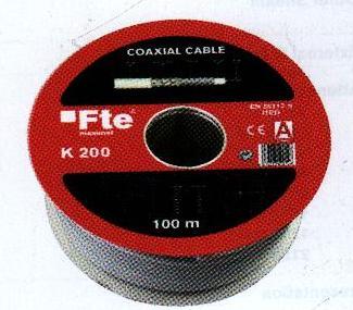 ΚΑΛΧΓΗΑ 5mm Μονηέλο K200E Δζωηεπικόρ Αγωγόρ (mm) 1,0 CCS Γιάμεηπορ Γιηλεκηπικού (mm) 4,6 Σαινία Al/Pet Πλεξούδα Al Θωπάκιζη (db) (30-900MHz) >70 Δξωηεπικό Πεπίβλημα