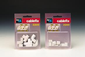 Καλάιη εύθακπην 8x7 mm ΚΑΦΔ 4 MΔΣΡΑ 10 -blisters 2201-7 Cablefix Καλάιη εύθακπην 8x7 mm ΓΚΡΗ ΜΔΣΑΛΛΗΚΟ 4 MΔΣΡΑ 10 -blisters 2202-2 Cablefix Καλάιη εύθακπην 10,5x10mm ΛΔΤΚΟ 3 ΜΔΣΡΑ 10 -blisters 2202-4