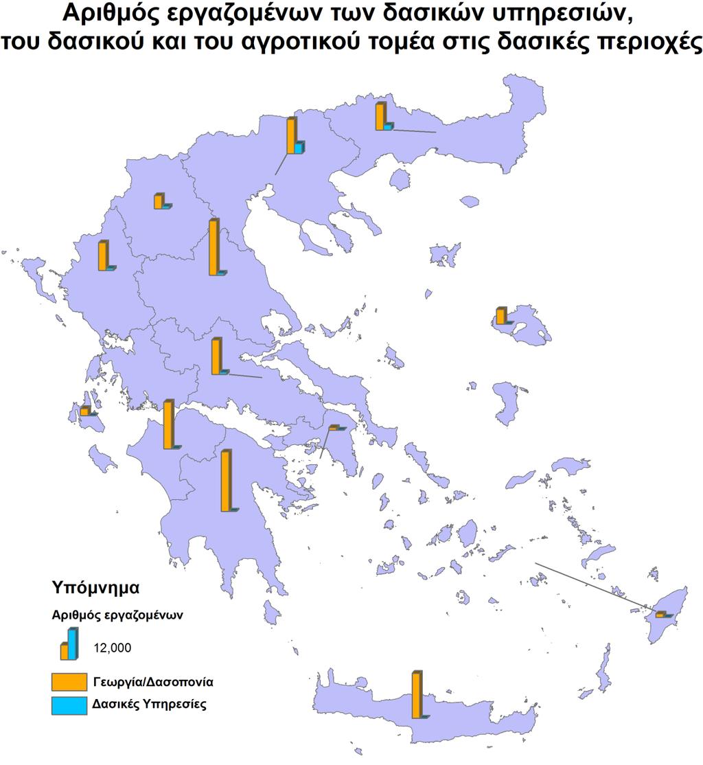 στο δάσος το 2011 φαίνεται στον Πίνακα 6.4.16.