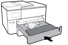 Ελέγξτε την περιοχή του δίσκου εισόδου στο εσωτερικό του εκτυπωτή.