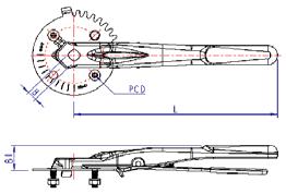 6 OPERATOR 1 K Series PART AND  Name Materials 1 HANDLE DUCTILE IRON 2 3 4 2