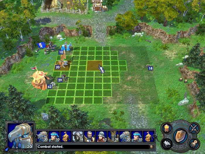 Starcraft II (2010) Παράδειγμα παιχνιδιού κατηγορίας RTS. Εικόνα 21. Heroes of Might and Magic V (2006) Παράδειγμα παιχνιδιού κατηγορίας TBS.