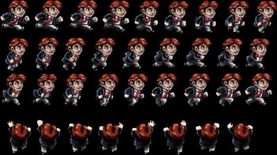 ΜΙΛΤΙΑΔΗΣ ΝΕΔΕΛΚΟΣ Τα Sprites είναι δισδιάστατες εικόνες που συχνά περιέχουν ένα χαρακτήρα ζωγραφισμένο σε μια χρονοσειρά με σκοπό να προσομοιώσουν κίνηση.