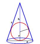 17. Одреди праву кружну купу најмање запремине која се може описати око сфере полупречника r. Ре: 18.