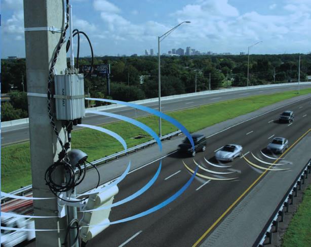 Εικόνα 1.3: Το σύστημα για συνδεδεμένα οχήματα από το Υπουργείο Μεταφορών της Φλόριντα, ΗΠΑ. Ανακτήθηκε από http://floridaits.com/connveh.html.