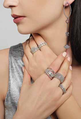 Rose Gold Plating with turquoise stones Rose