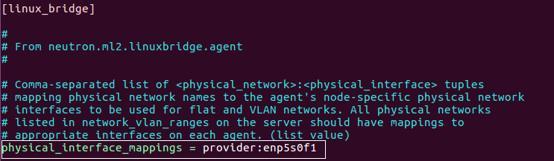 PROVIDER_INTERFACE_NAME: enp5s0f1 [vxlan] enable_vxlan = True local_ip =