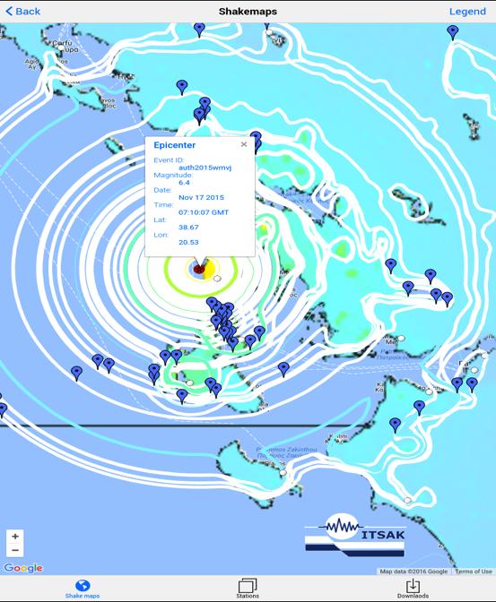 μεταξύ άλλων για χρήση από GIS εφαρμογές γραφείου (Google Earth, ArcGIS κτλ.