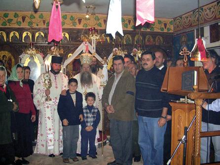 π. Αθανάσιος. Θεσσαλονίκη ΤΗΝ 12.11.2004 ἐκ.ἡμ., ἐπανηγύρισε τὸ Ιερὸ Μετόχιό μας τοῦ Αγίου Ιωάννου τοῦ Ελεήμονος Αρχιεπισκόπου Αλεξανδρείας στὴν Θεσσαλονίκη (Καμενιάτου 11). Ελειτούργησε ὁ Θεοφιλ.
