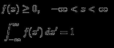 by X, its probability desity