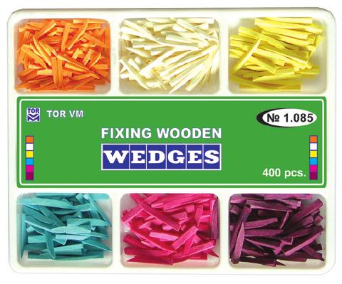 Τιμή: 9,00 Wooden Wedges 6 Types Κωδ.: 1.085 400 τεμ. Τιμή: 1 Wooden Wedges Medium Short Κωδ.: 1.185 100 τεμ.