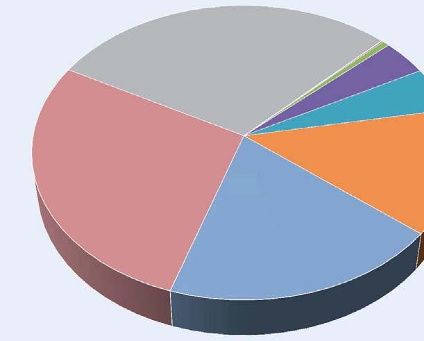 2,6% 6,8% 7,0% 13,1%, & 11,5% Γράφημα 9: Ανακοινωθείσες θέσεις εποχικού προσωπικού ανά