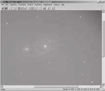 DeepSky астрофотографија са SLR дигиталним фотоапаратом > mult <израчунат плави коефицијент> > save composit_b Резултат у боји се може склопити командом tr (или trichro): > tr composit_r composit_g