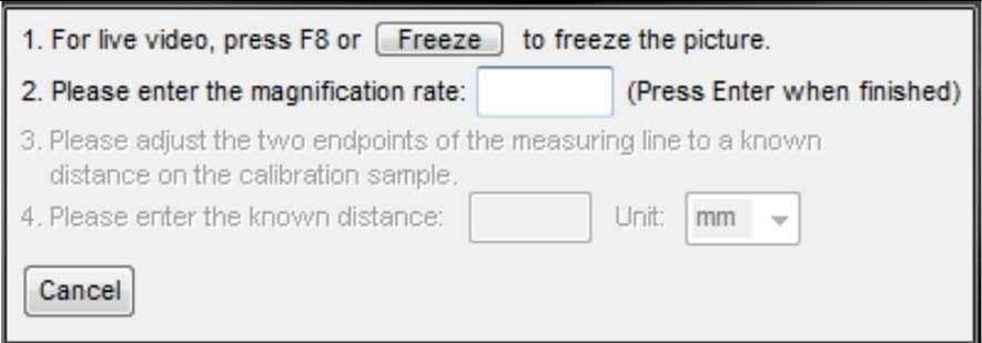 Select New Calibration Profile. A small window will pop up. Give the profile a name.