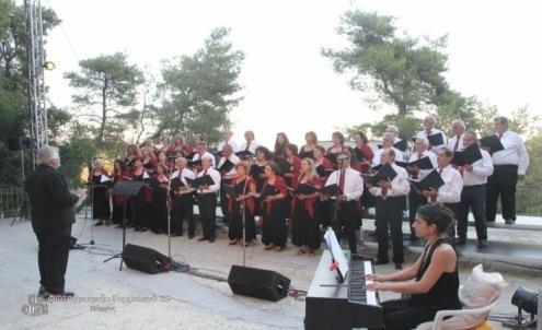 Η Δημοτική Χορωδία Θεσσαλονίκης Πανόραμα 9. Η Ιταλική Χορωδία από την Αόστα της Βόρειας Ιταλίας. Καλλιτεχνική διεύθυνση Θοδωρής Παναγόπουλος.