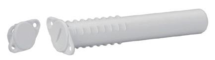 και παραβίασης του περιβλήματος WIRELESS RECESSED MAGNETIC CONTACT 51,56 Self-contained transmitter with magnetic Reed switch contact Concealed, recessed mounting in doors or windows for unobtrusive